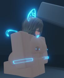 1girls 3d ass big_ass big_breasts blonde_hair blush breasts cat_ears cat_tail female forced_submission naked naked_female nipple_piercing nipples original_character pierced_nipples piercing roblox robloxian tagme textless textless_version white_body ylonilab