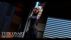 3d 3d_(artwork) ahsoka_tano airress3d_(3d-modeller) arms_behind_head arms_up ass blender blender_(software) blender_cycles bondage bondage_gear legs legs_spread punishment restrained slave slave_ahsoka slavegirl solo solo_female spread_legs star_wars the_clone_wars:_season_seven togruta typiconart