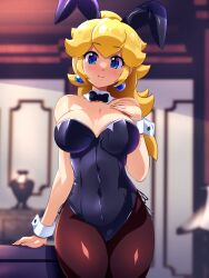 princess peach from mario (series) by konpeto