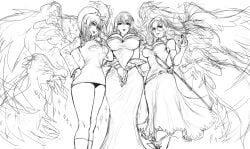 3girls big_breasts female female_only margaret_liones nanatsu_no_taizai nerobasta seven_deadly_sins solaseed tagme thegoldensmurf thick_thighs