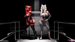 2girls 3d ahsoka_tano alien alien_girl alien_humanoid amber_eyes ass athletic athletic_female big_breasts black_markings breasts busty cleavage clone_wars curvaceous curvy darth_talon eyebrows eyelashes eyes female female_focus female_only fit fit_female full_body_tattoo hips hourglass_figure huge_breasts humanoid jedi large_breasts legs lethan_twi'lek lewdmonkeyatwork lewdmonkeywork light-skinned_female light_skin lips lower_body lucasfilm mature mature_female orange-skinned_female orange_body orange_skin red-skinned_female red_body red_skin sith star_wars star_wars:_legacy star_wars_legends star_wars_rebels tattoo tattoos tentacle_hair the_mandalorian thick thick_legs thick_thighs thighs togruta top_heavy twi'lek upper_body voluptuous waist wide_hips