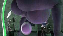 2girls 3d animated asari big_belly birth birthing bloated_belly clothed clothed_female completely_nude completely_nude_female egg_laying eggnant eggs female liara_t'soni mass_effect mp4 naked no_sound nude ovinaxu pregnant purple_skin ready_to_pop tagme video x-ray