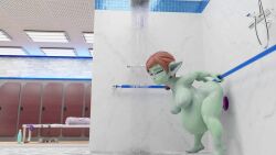 3d animated big_belly bloated_belly dildo female gobbo@gym goblin goblin_female green-skinned_female gym mp4 no_sound ovinaxu pregnant sex_toy shower suction_cup_dildo tagme video wall_dildo