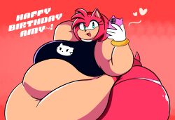 amy rose from sega by mitzcave