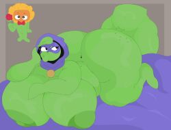 1girls anthro anthrofied ass big_breasts blue_eyes breasts electronic_arts emobunny female flora_fauna green_shadow_(pvz) ikiis peashooter_(pvz) plant plant_humanoid plantie plants_vs._zombies plants_vs_zombies popcap_games sunflower_(pvz) video_game_character video_games
