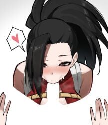 momo yaoyorozu from my hero academia by channyy19