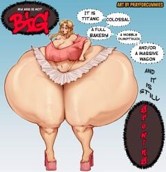 1girls a_link_between_worlds ass_expansion big_breasts blonde_hair bottom_heavy cleavage female_only huge_ass huge_thighs hyper_ass long_hair massive_ass miniskirt nintendo prayforcummies princess princess_zelda the_legend_of_zelda thick_thighs wide_hips zelda_(a_link_between_worlds)