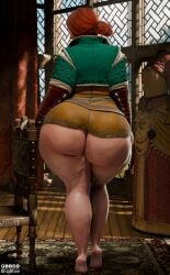 1girls ass barely_clothed barely_covered bbw bhigbhee big_ass big_butt butt cellulite chubby chubby_female clothed clothed_female clothing digital_drawing_(artwork) digital_media_(artwork) dumptruck_ass dumptruck_butt fat fat_ass fat_butt fat_female female ginger ginger_female ginger_hair ginormous_ass ginormous_butt huge_ass huge_butt large_ass large_butt long_hair massive_ass massive_butt mommy nipple_piercing nipples nipples_outside orange-haired_female orange_hair orange_hair_female overweight overweight_female plump plump_ass plump_body plump_breasts plump_butt plump_female redhead redhead_female redhead_hair redheaded_female the_witcher_(series) the_witcher_3:_wild_hunt thick_ass thick_thighs triss_merigold