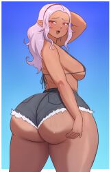 kuroeda from elf-san wa yaserarenai by triagorodri (artist)