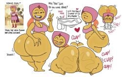 character request from fionna and cake by theslashfive