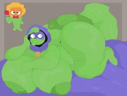 1girls anthro anthrofied ass big_breasts blue_eyes breasts electronic_arts emobunny female flora_fauna green_shadow_(pvz) ikiis peashooter_(pvz) plant plant_humanoid plantie plants_vs._zombies plants_vs_zombies popcap_games sunflower_(pvz) video_game_character video_games