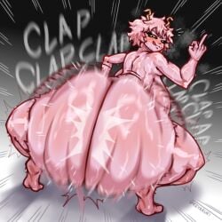 mina ashido from boku no hero academia by keyaruki
