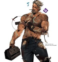 vittorio toscano from dead by daylight by chris sdd