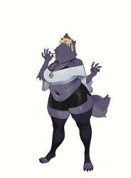 animated anthro cindy_(hungry_inco) female female_pred female_prey furry hungry_inco larger_female muffin_(hungry_inco) no_sound tagme video vore willing_prey wolf wolf_girl