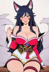 ahri from league of legends by prussia123