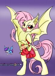 anibaruthecat apple_bloom_(mlp) flutterbat_(mlp) hasbro my_little_pony my_little_pony_friendship_is_magic smooth_skin tagme yuri