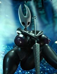 1girls 3d 3d_(artwork) animal_humanoid arachnid arachnid_humanoid areola arthropod arthropod_humanoid big_breasts black_body breasts clothing completely_nude completely_nude_female digital_media_(artwork) female female_only genitals hi_res hollow_knight horn hornet_(hollow_knight) huge_breasts humanoid insect_humanoid insects lazyisopod naked naked_female nipples nude nude_female solo solo_female team_cherry thick_thighs