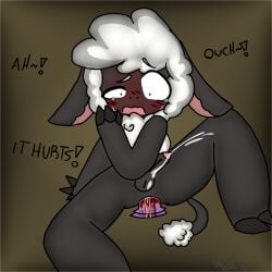 amanda_the_adventurer anthro blood gay sheep wool_(fur) wooly_(amanda_the_adventurer)