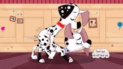 101_dalmatian_street 101_dalmatians 2dogs anatomically_correct anthro anthro_focus anthro_on_anthro anthro_penetrated anthro_penetrating anthro_penetrating_anthro anthrofied barbouillepierre big_ears biting_ear biting_lip black_spots black_text boy canid canine canine_penis canis collar comic dalmatian dialogue disney dog dog_collar dolly_(101_dalmatians) dylan_(101_dalmatians) ear_bite english_dialogue english_text eyes_closed female female/male female_dog feral feral_focus feral_on_feral feral_penetrating_feral furry holding humping incest incest_(lore) inkbunny lip_bite lip_biting long_ears male male/female male_dog male_on_top mating motion_lines pounding raised_leg raised_tail sex sex_from_behind siblings smile smiling smiling_female spots spotted_body spotted_fur step-incest step-siblings stepbrother stepsibling_(lore) stepsister tail tail_raised teen teenager text thought_bubble white_body white_fur white_spots young young_adult