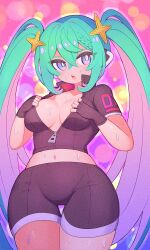 hatsune miku from vocaloid by nishitin