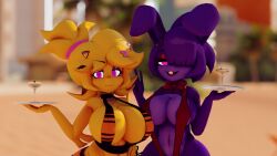 bonfie from fazclaire's nightclub by cally3d