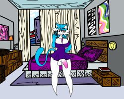 absurd_res anthro artist_self-insert big_breasts blue_body blue_hair blue_skin breasts cat_ears cat_tail clothing curvy curvy_body curvy_figure dress fan_character futa futa_only futanari game_freak gardevoir gardiehayden generation_3_pokemon haydendjredskin hi_res hourglass_figure humanoid intersex large_breasts magenta_eyes nintendo oc original_character pokémon pokémon_(species) pokemon pokemon_(species) pokemon_oc pokemon_rse self_insert shiny_gardevoir shiny_pokémon shiny_pokemon solo streamer tagme twitch twitch.tv twitch_streamer white_body white_skin