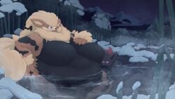 arcanine big_breasts breasts female huge_breasts inflation pokemon pokemon_(species) shard_(artist) tagme zorua