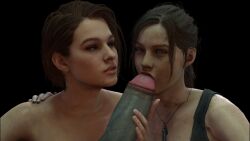 claire redfield from resident evil by the vice art