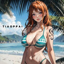 nami (one piece) from one piece by tiaoppai
