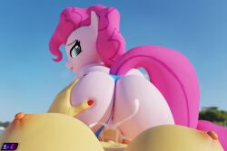 3d_(artwork) absurd_res anthro anthrofied anus applejack_(mlp) areola blue_eyes bodily_fluids breasts cum digital_media_(artwork) earth_pony equid equine erection female first_person_view friendship_is_magic fur genital_fluids genitals gynomorph gynomorph/female gynomorph_pov hair hasbro hi_res horse intersex intersex/female intersex_pov mammal my_little_pony nipples penis pink_body pink_fur pink_hair pinkie_pie_(mlp) pony pussy shadowboltsfm smooth_skin