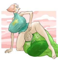 2futas anal anal_sex anus ass backsack balls big_butt bodily_fluids bottomless clothed clothing cum devildust dickgirl duo erection eyebrows eyelashes fat_ass futa_on_futa futa_only futa_sans_pussy futanari gem gem_(species) gigantic_penis gigantic_testicles green_body green_skin higher_resolution_duplicate huge_ass huge_balls huge_breasts huge_cock huge_thighs humanoid humanoid_penis hyper_penis large_ass large_breasts large_penis lipstick nipple_bulge partially_clothed pearl_(steven_universe) penis peridot_(steven_universe) perineum sex steven_universe taint thick_thighs thighs white_body white_skin wide_hips