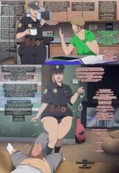 big_ass big_penis bulge bully contingency erection femboy femboy_dilf gay girly green_wall huge_ass huge_cock male penis police_officer precum thick_thighs wide_hips