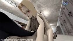 3d animated futanari haku_(naruto) howak naruto naruto_(series) rule_63 tagme tsunade video