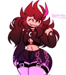 1girls antdraws big_hips breasts buglatte bugspresso female female_only hips lofiglade marblebit pixelsoda smolmarble solo solo_female thick_ass thick_thighs