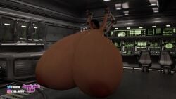 3d 3d_(artwork) 3d_animation 3dx animated breast_expansion breast_inflation breast_squish expansion inflation inflation_fetish lykoxxx scifi sound star_wars tagme trilla_suduri video