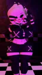 1girls 3d 3d_(artwork) alternate_version_available big_breasts breasts cally3d clazzey cryptiacurves curvy fazclaire's_nightclub female female_only five_nights_at_freddy's five_nights_at_freddy's_2 fnaf fredina's_nightclub hourglass_figure marie_(cally3d) marie_(cryptia) marionette_(fnaf) puppet_(cally3d) puppet_(fnaf) scottgames thick_thighs voluptuous vxast wide_hips