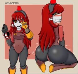 2d alatir ass big_ass big_butt mimi_sentry robot sentry_(team_fortress_2) sentry_turret sharp_teeth smile tagme team_fortress_2 tf2 turret valve valve_(company)