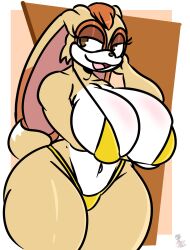 vanilla the rabbit from sega by kingretrokirby