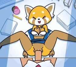 1boy 1girls 2d 2d_animation 30_seconds :3 aggressive_retsuko animated anthro book bouncing_breasts breasts closed_eyes clothing computer cup duo faceless_male female female_penetrated fur furry happy happy_sex high_heels human human_on_anthro interspecies longer_than_30_seconds loop male male/female male_penetrating male_penetrating_female mammal minus8 missionary nipples office_lady open_mouth paper pencil penetration penis pussy red_panda retsuko sanrio sex smooth_fur solo_focus sound sound_edit straight tagme vaginal_penetration video