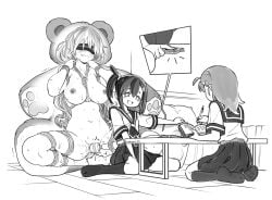 3girls abandonment_play animal_suit arm_over_shoulder babysitter bedroom black_and_white blindfold blonde_hair blush blushing_female blushing_profusely bondage bound bound_arms bound_legs breasts clothed clothed_female clothed_female_nude_female eudetenis exposed_breasts female female_only femdom femsub forced_orgasm frogtie functionally_nude helpless hiding increasing large_breasts lezsub lilya_(pretzelfan) magic_wand medium_breasts mischievous_look mischievous_smile multiple_girls naked naked_female nipples nude nude_female overstimulation plushification practically_nude pretzelfan pussy pussy_juice restrained restrained_arms restrained_legs restraints rope sayuri_(pretzelfan) school_uniform sex_toy slim_girl slim_waist stimulating_clit thin thin_female unaware unnoticed utter_domination vaginal_stimulation vaginal_vibrator vibrator vibrator_in_pussy vibrator_tied_to_leg wet_pussy xray_view younger_dom_older_sub yuri