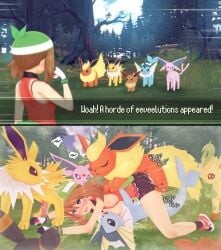 3d breasts_out cum cum_in_ass cum_in_pussy defeated double_penetration eevee eeveelution english_text espeon feral_on_female feral_on_human feral_penetrating feral_penetrating_female feral_penetrating_human flareon fucked_silly gameplay_mechanics gangbang gangrape human human_penetrated instant_loss_2koma jolteon koikatsu leafeon male_penetrating_female may_(pokemon) may_(pokemon_emerald) plap_(sound) pokemon pokemon_(species) pokemon_rse pokephilia rape torn_clothes umbreon vaporeon witchanon
