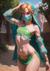 1boy ai_generated blonde_hair blue_eyes breath_of_the_wild clothing femboy link link_(breath_of_the_wild) male male_only moonbase_nsfw nintendo solo stable_diffusion the_legend_of_zelda