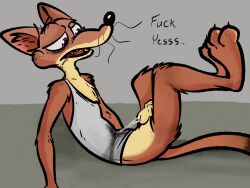 animal_genitalia anthro bodily_fluids bottomless clothed clothing dialogue disney duke_weaselton genital_fluids genitals hi_res illegaleel male male_only mammal mustelid musteline peeing peeing_on_self relieved sheath solo toothpick true_musteline urine urine_stream watersports weasel wet wet_clothing wetting zootopia