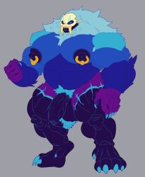 abs akros_(ghost_bussy) anthro ball_tuft balls big_balls big_muscles big_pecs big_penis claws fangs flaccid fur ghost_bussy huge_balls huge_cock huge_muscles male male_only mane monster moobs musclegut muscles muscular muscular_arms muscular_legs muscular_male muscular_thighs nipple_piercing nipples pecs penis pierced_nipples piercings pubic_tuft skull skull_head skull_mask solo solo_male thick_thighs