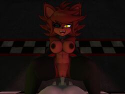 1boy 1girls 3d 3d_(artwork) alternate_version_available anthro big_breasts breasts cally3d clazzey cryptiacurves fazclaire's_nightclub female fexa fexa_(cryptia) five_nights_at_freddy's fnaf foxy_(cally3d) foxy_(fnaf) fredina's_nightclub human_on_anthro male male/female penetration penis scottgames sex thick_thighs thighhighs vxast wide_hips