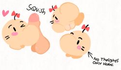 blush cute earthbound female luvluvducc male/ambiguous male/female mother_(series) mr_saturn penis plump_labia pussy