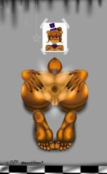 cally3d clazzey cryptiacurves fazclaire's_nightclub five_nights_at_freddy's fnaf freddy_(fnaf) fredina's_nightclub fredina_(cally3d) frenni_(cryptia) frenni_fazclaire golden_freddy golden_freddy_(fnaf) golden_fredina_(cally3d) scottgames smooth_skin solo tagme type_0