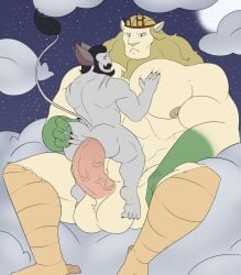 2022 abs adventure_time anal anal_sex anthro anthro_on_anthro anthro_penetrated anthro_penetrating anthro_penetrating_anthro anus areola ass avian back_muscles balls bat beard biceps big_balls big_penis black_hair boner butt_grab cartoon_network cloud crown crown_only digital_media_(artwork) duo erection facial_hair fangs feet felid fur gay genitals green_body green_scales grey_body hair hand_on_butt headgear headgear_only hi_res hierophant_(adventure_time) humanoid_genitalia humanoid_penis hybrid larger_anthro larger_male lion male male/male male_only male_penetrated male_penetrating male_penetrating_male mammal mane moon moustache muscular muscular_anthro muscular_male muscular_thighs night nipples nude on_cloud open_mouth outside pantherine pecs penetration penile penile_penetration penis penis_in_ass quads scales scalie scar sex shallow_penetration size_difference sky smaller_anthro smaller_male smaller_penetrated star starry_sky tail tail_tuft talons tan_body tan_fur teeth the_hierophant thick_thighs tuft unrealrui vampire vampire_king vein veiny_penis