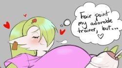 1futa animated balls big_balls big_breasts big_penis bottomless breasts closed_eyes clothed clothing dialogue endymionva english_text english_voice_acting erection fair_argument_but… futa_only futanari gaikiken gardevoir genitals green_hair hair hi_res huge_balls huge_breasts humanoid intersex linnea_(gaikiken) long_hair low-angle_view mp4 nintendo oversized_balls partially_clothed penis pokémon_(species) pokemon pokemon_(species) ponytail smooth_balls solo sound sound_edit standing surprise_futa text thought_bubble vein veiny_penis video voice_acted