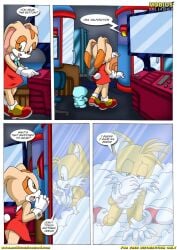 bbmbbf chao_(sonic) cheese_the_chao cream_the_rabbit male palcomix sega sonic_(series) tagme tails tails_the_fox tailsko